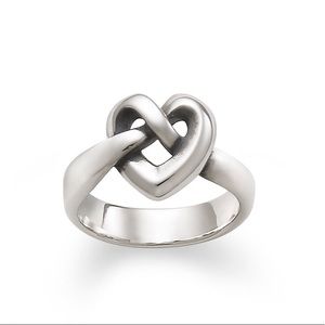 Heart Knot James Avery Ring 7.5